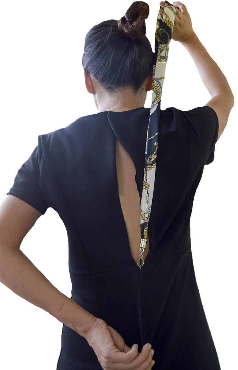 yeezo Dress Zipper Helper Zipper Puller Zipping Up Down Dress Yourself Zip Aid Tool (Multi Color) - Image 2